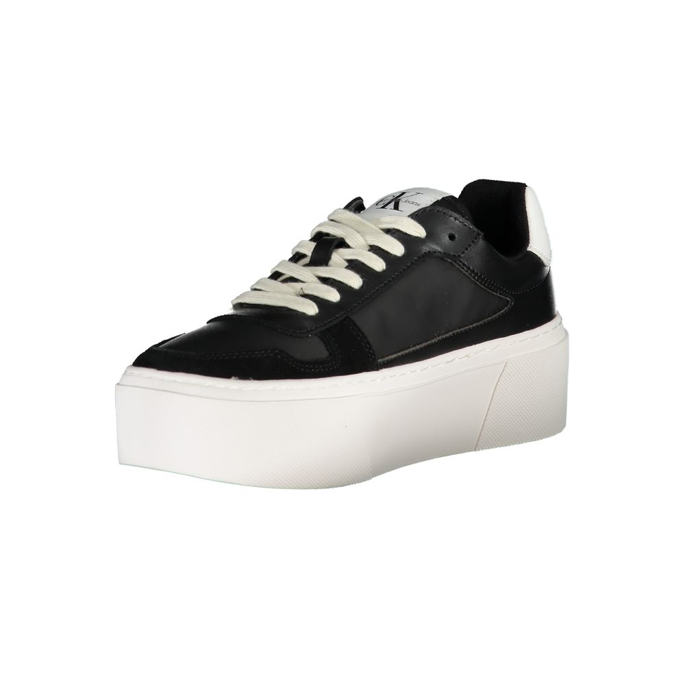 Baskets Calvin Klein noires en polyester