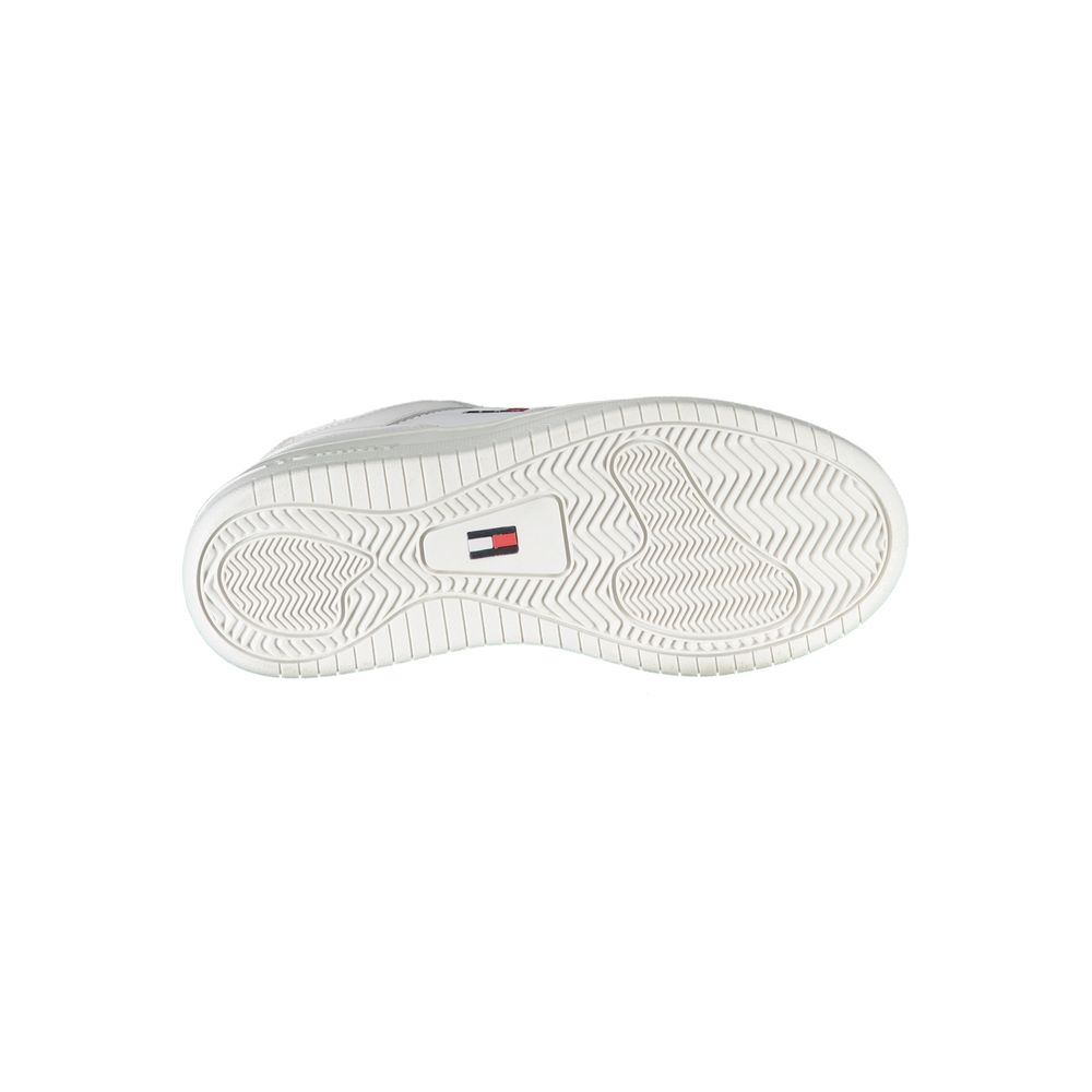 Baskets blanches en polyester Tommy Hilfiger