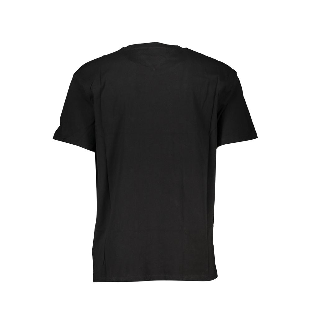 T-shirt en coton noir Tommy Hilfiger