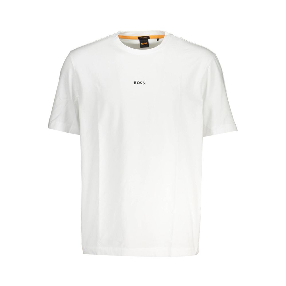 T-shirt en coton blanc Hugo Boss