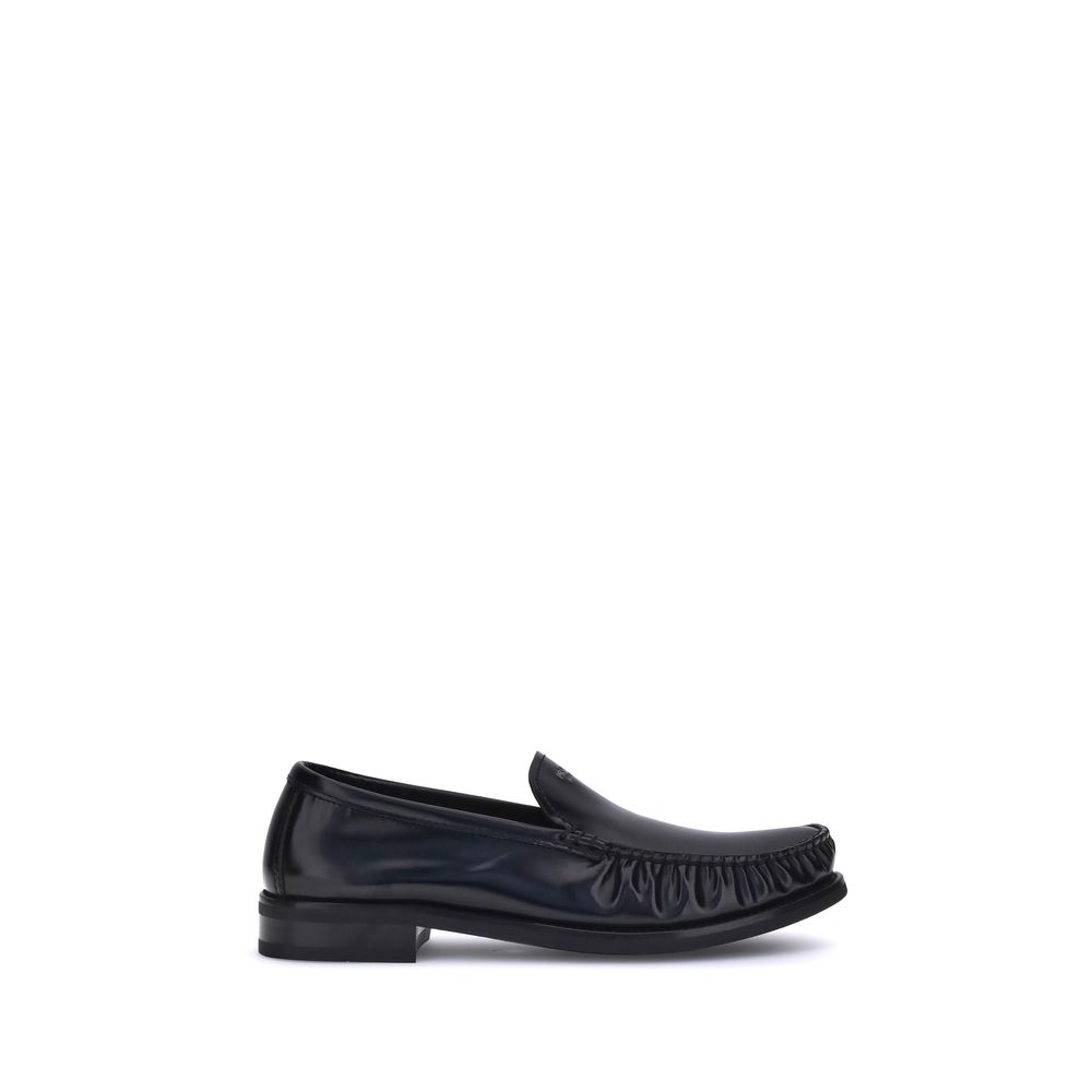 Mocassins Prada en cuir brossé
