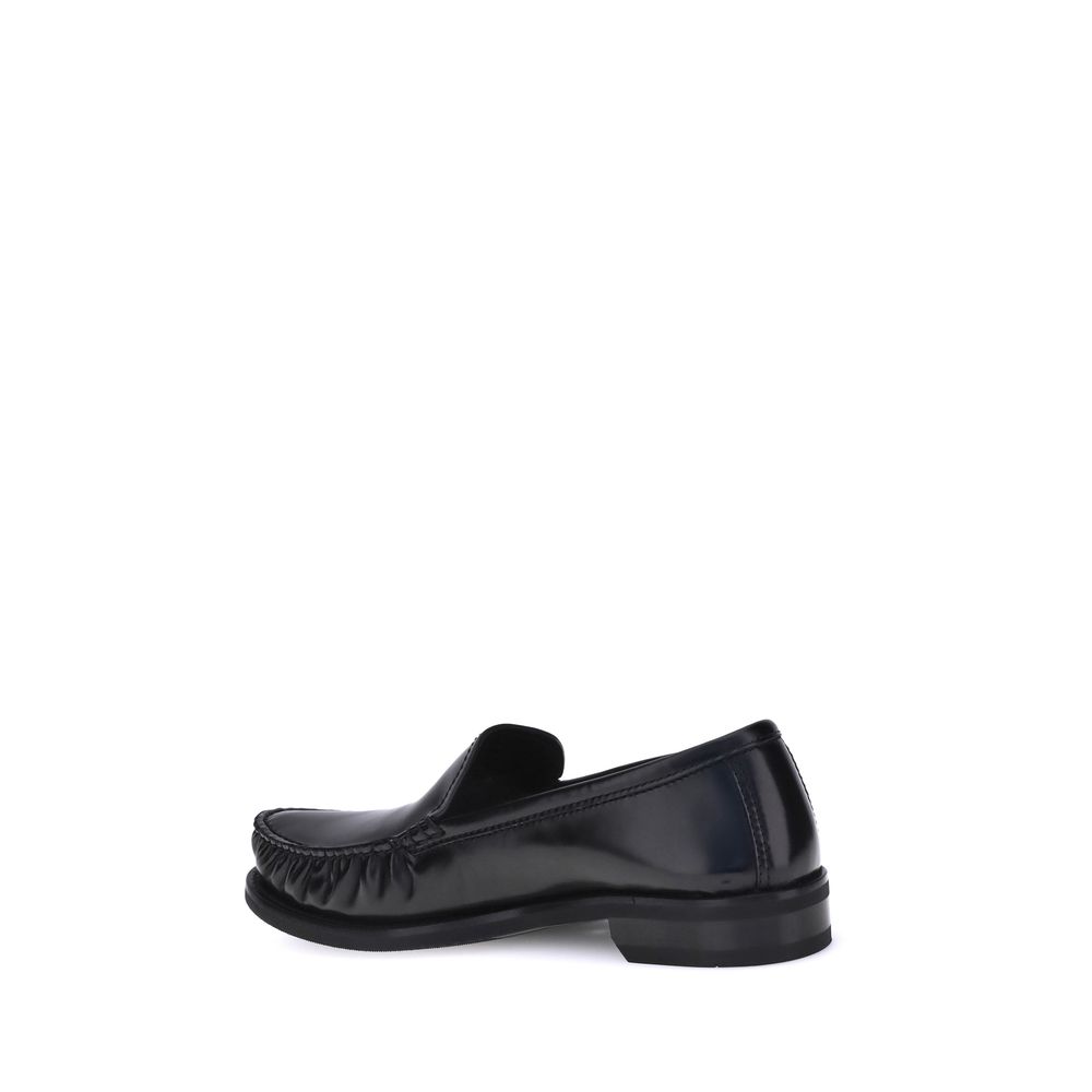 Mocassins Prada en cuir brossé