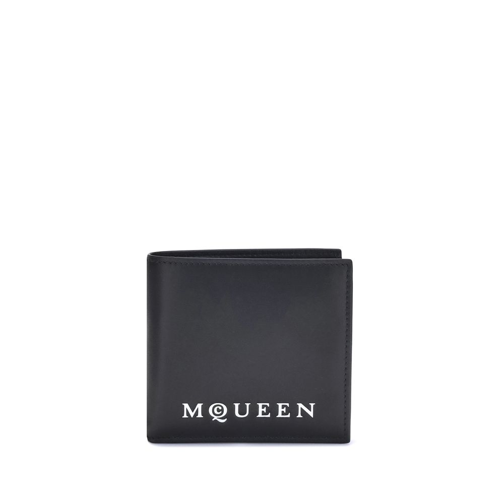 Portefeuille avec logo Alexander McQueen