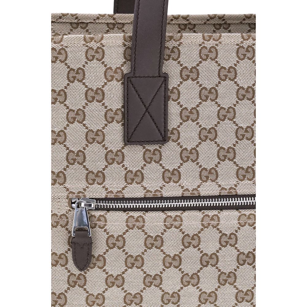 Sac fourre-tout en tissu Gucci GG