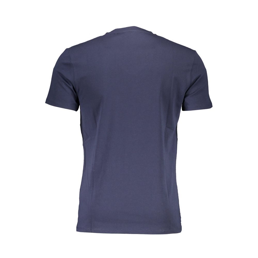 T-shirt en coton bleu Guess Jeans