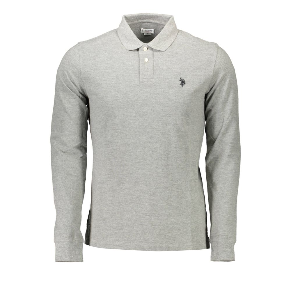 Polo gris en coton US POLO ASSN.