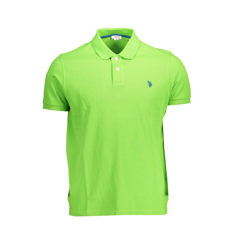Polo vert en coton US POLO ASSN.