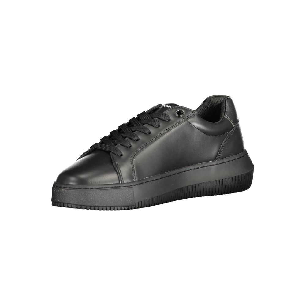Baskets Calvin Klein noires en polyester