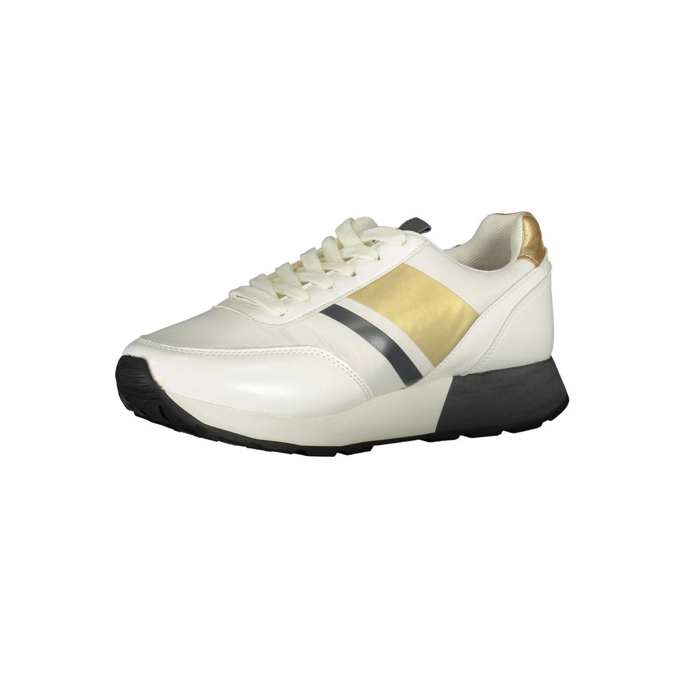Baskets blanches en polyester US POLO ASSN.