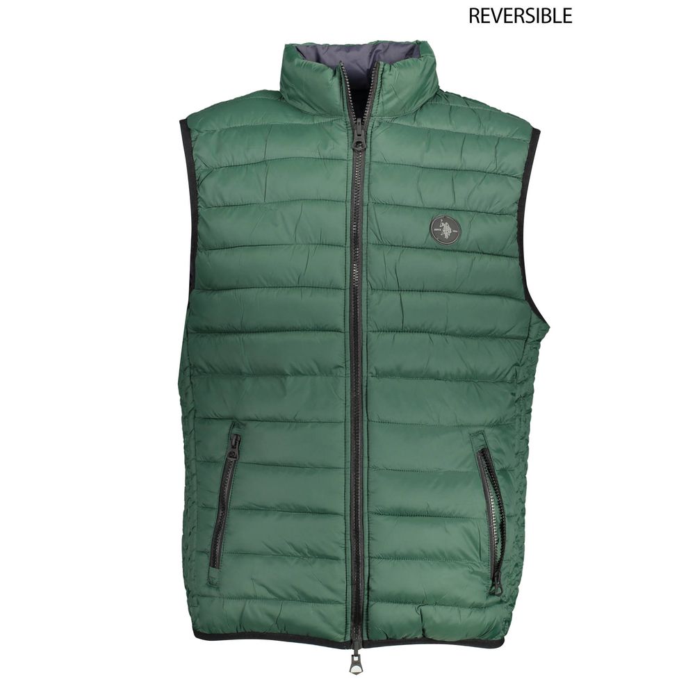 U.S. POLO ASSN. Green Nylon Men's Jacket
