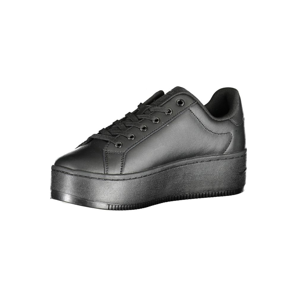 Baskets noires en polyester Tommy Hilfiger
