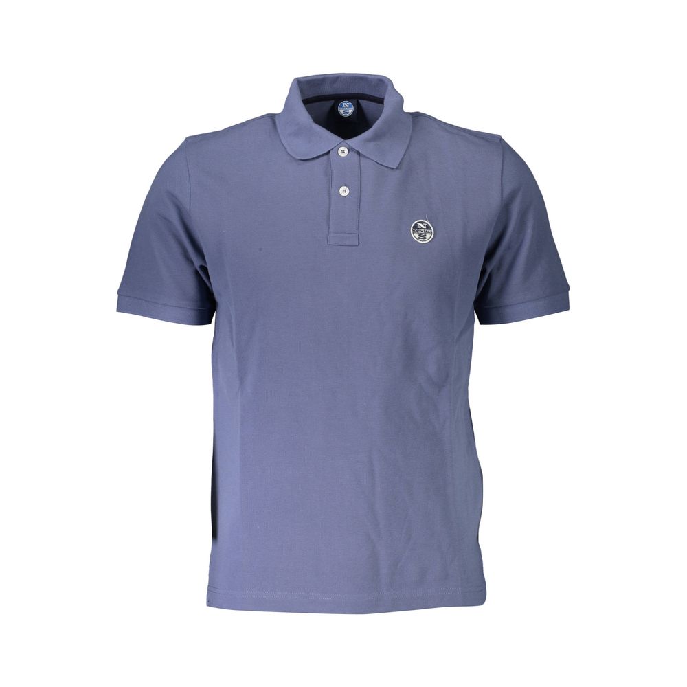 Polo en coton bleu North Sails