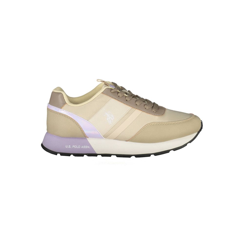 Baskets en nylon beige US POLO ASSN.
