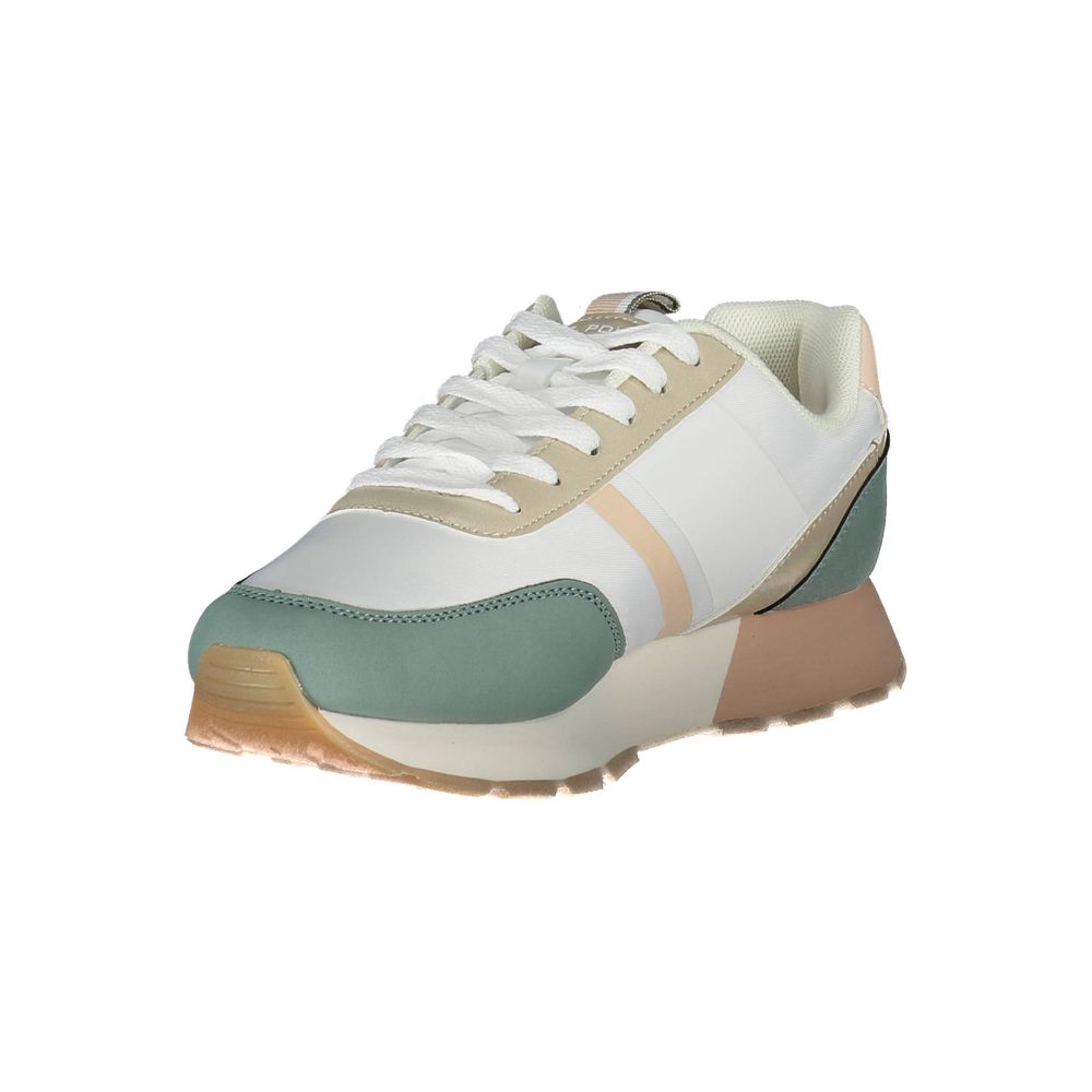 Baskets blanches en nylon US POLO ASSN.