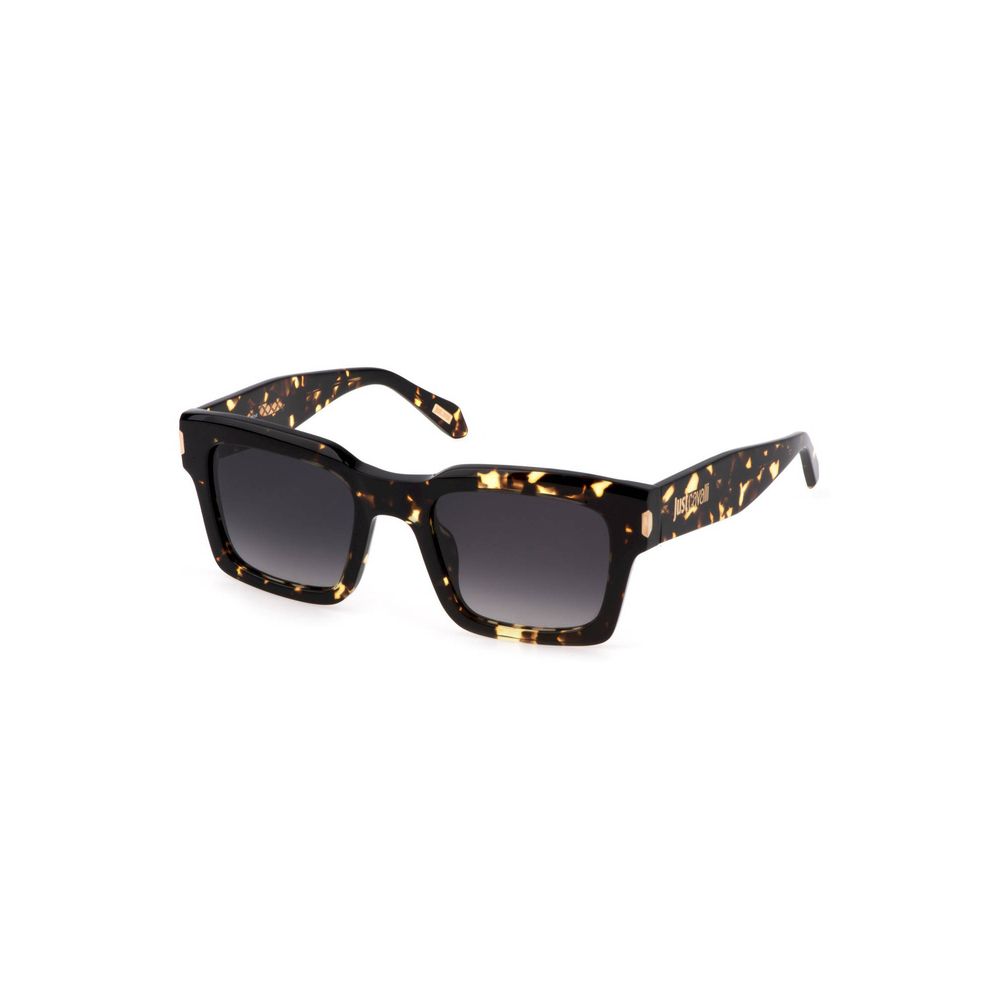Lunettes de soleil en plastique marron Just Cavalli