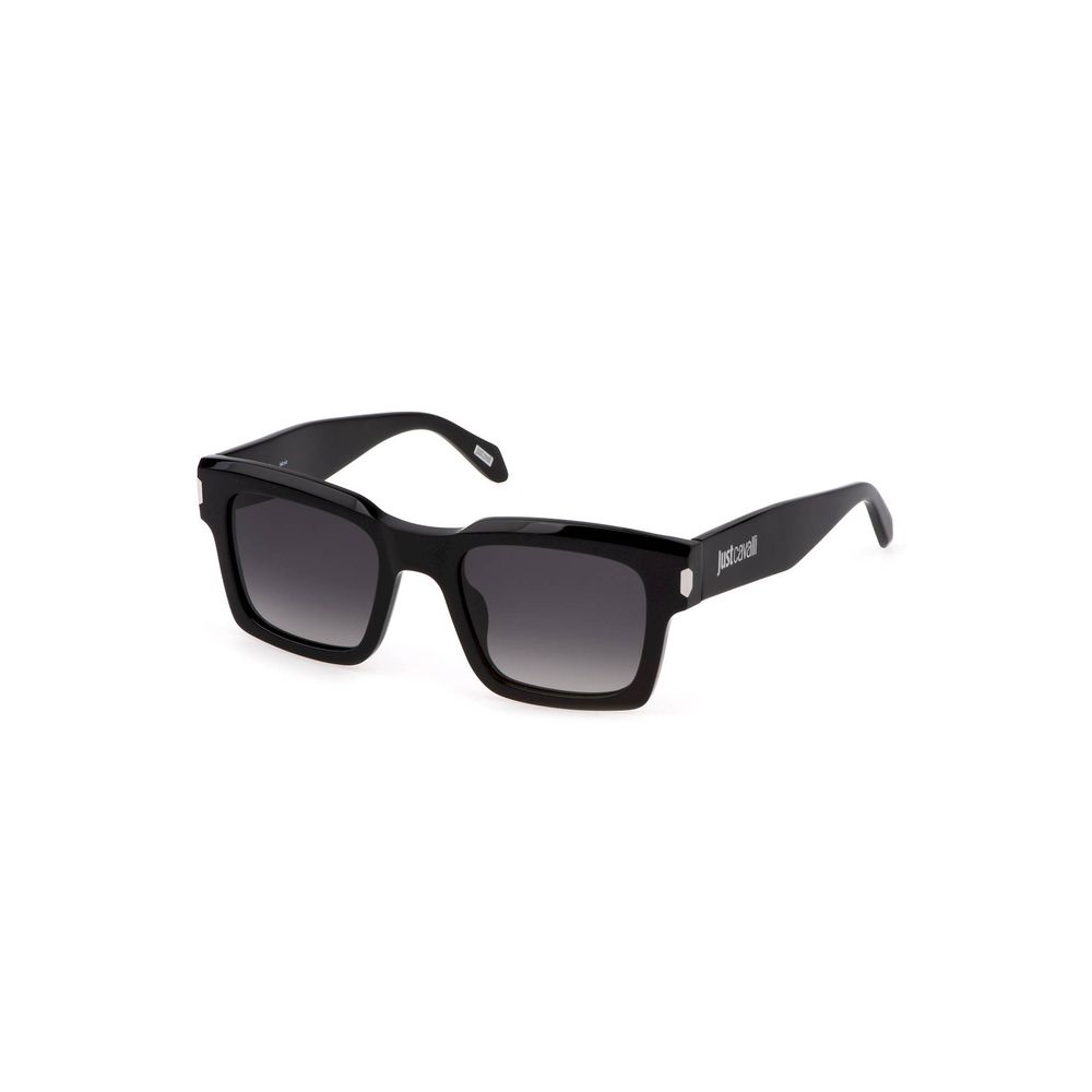 Lunettes de soleil en plastique noir Just Cavalli