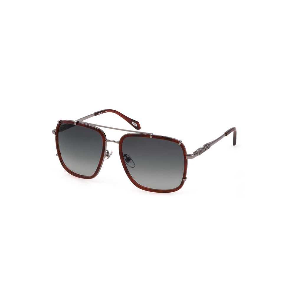 Lunettes de soleil en métal marron Just Cavalli