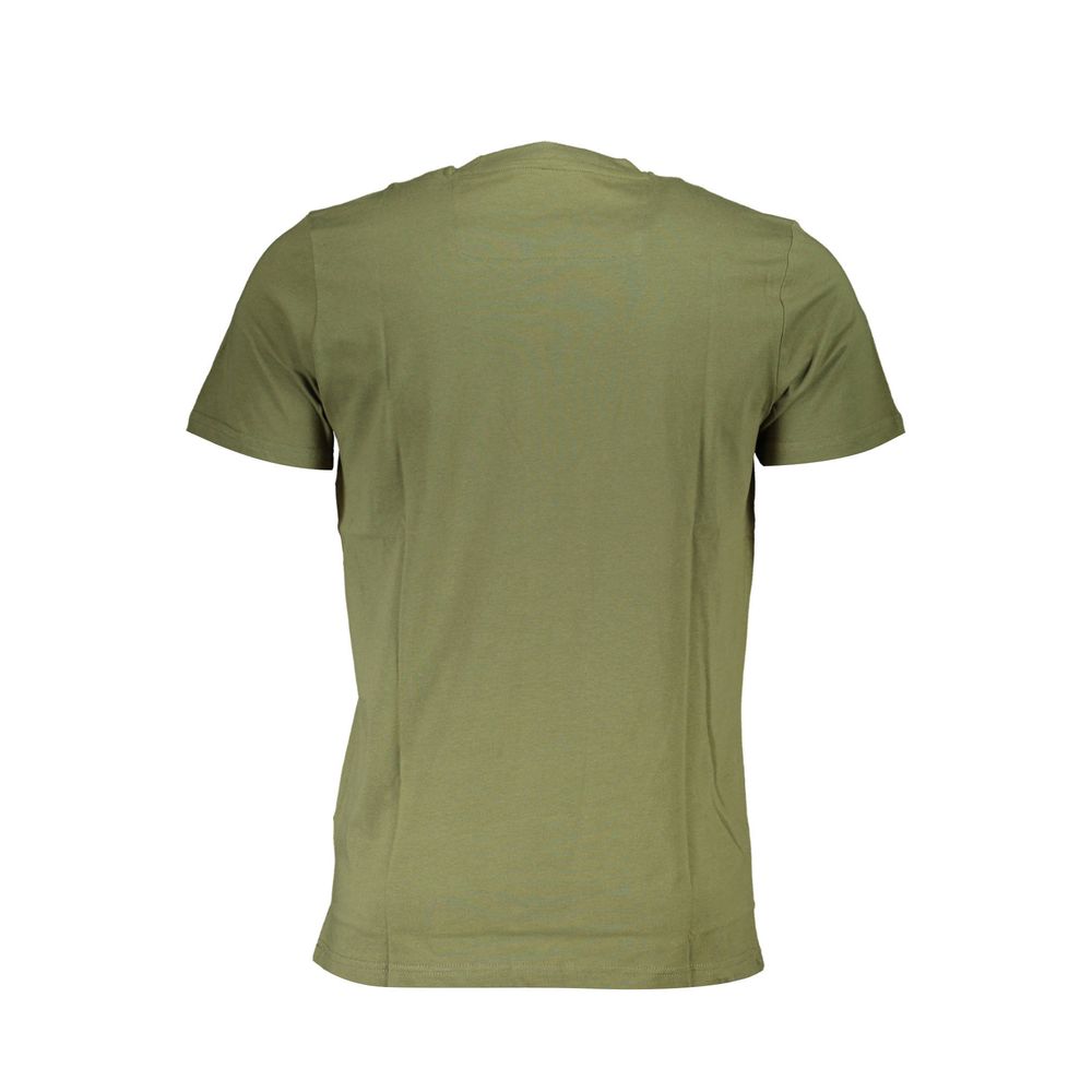 Cavalli Class Verde Cotton Men T-Shirt