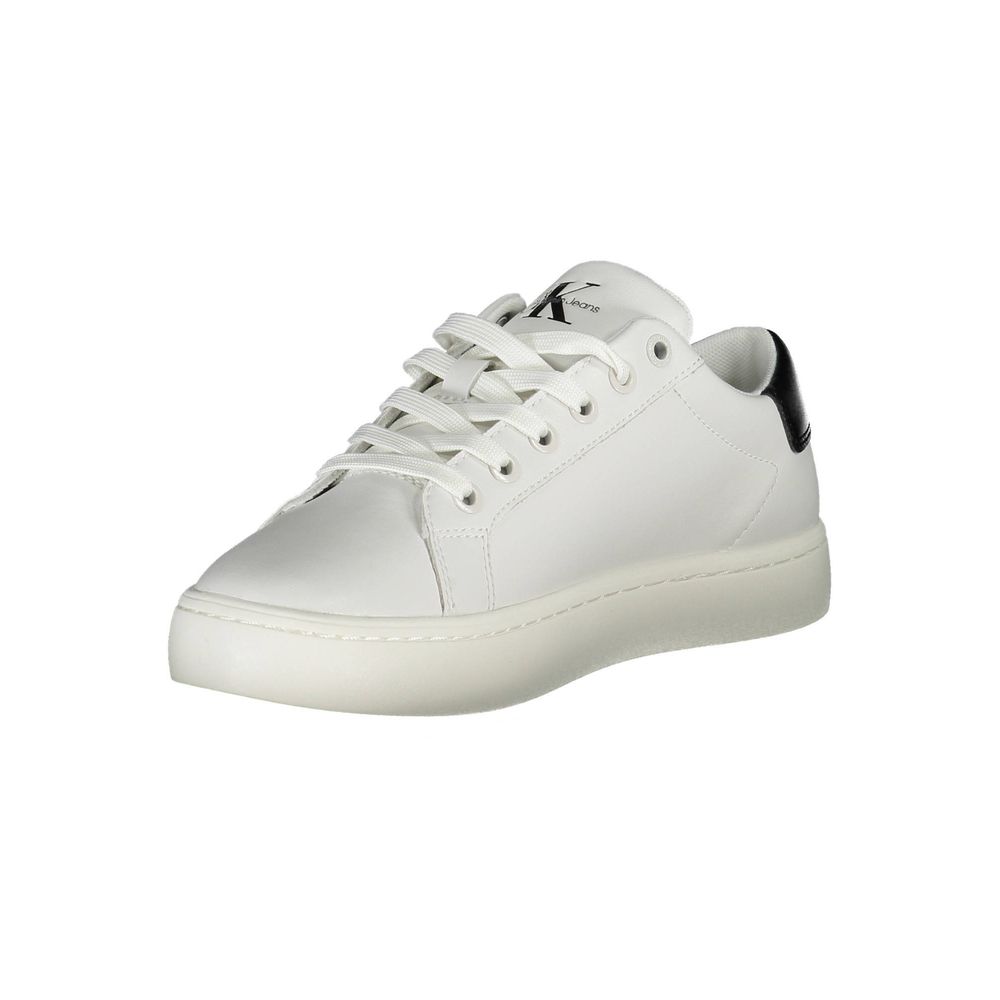 Baskets Calvin Klein en polyester blanc
