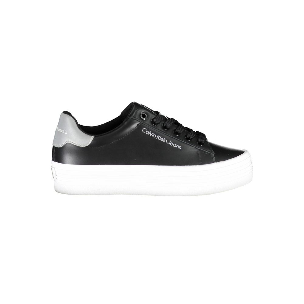 Baskets Calvin Klein noires en polyester