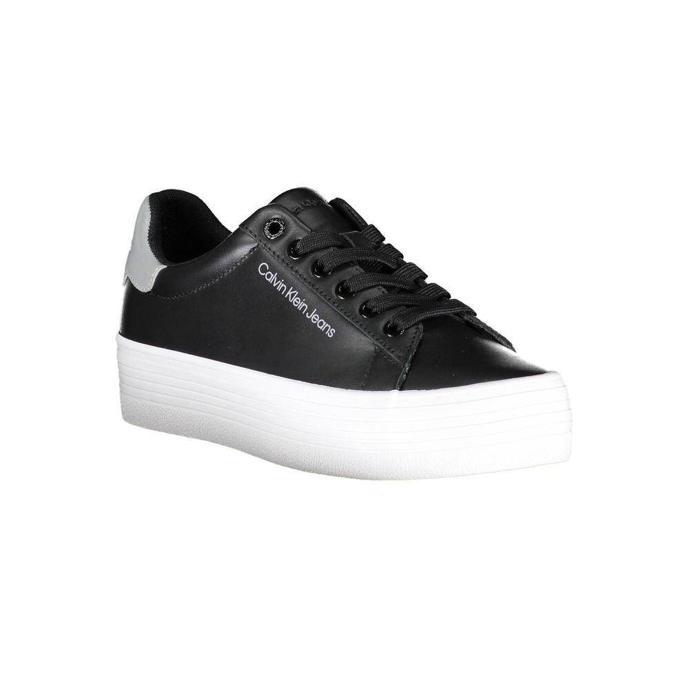 Baskets Calvin Klein noires en polyester