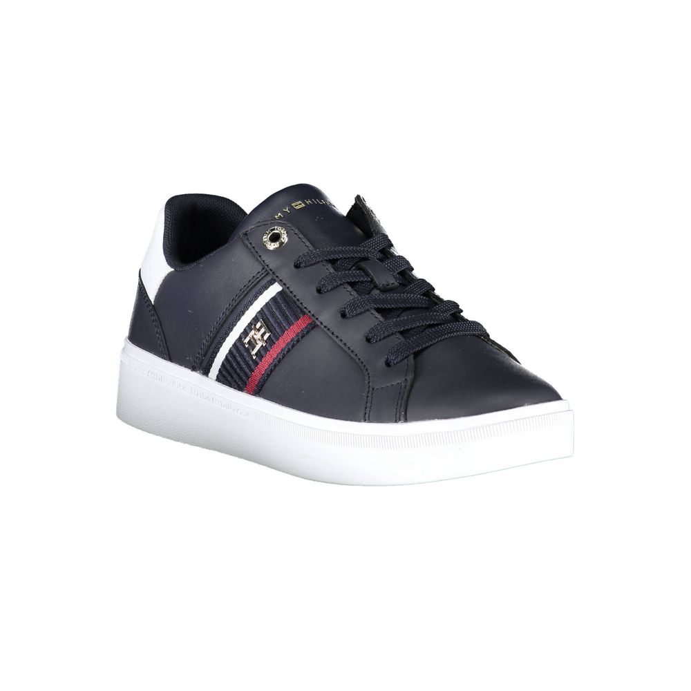 Baskets Tommy Hilfiger en polyester bleu