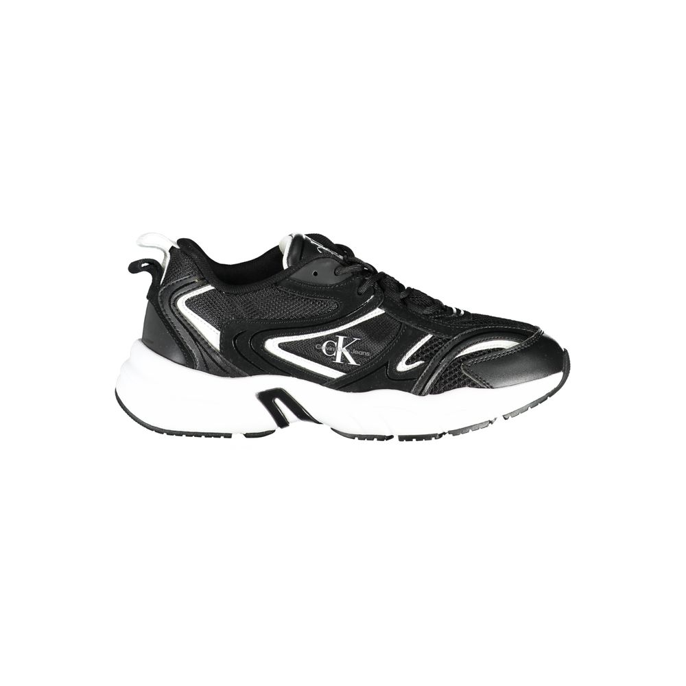 Baskets Calvin Klein noires en polyester