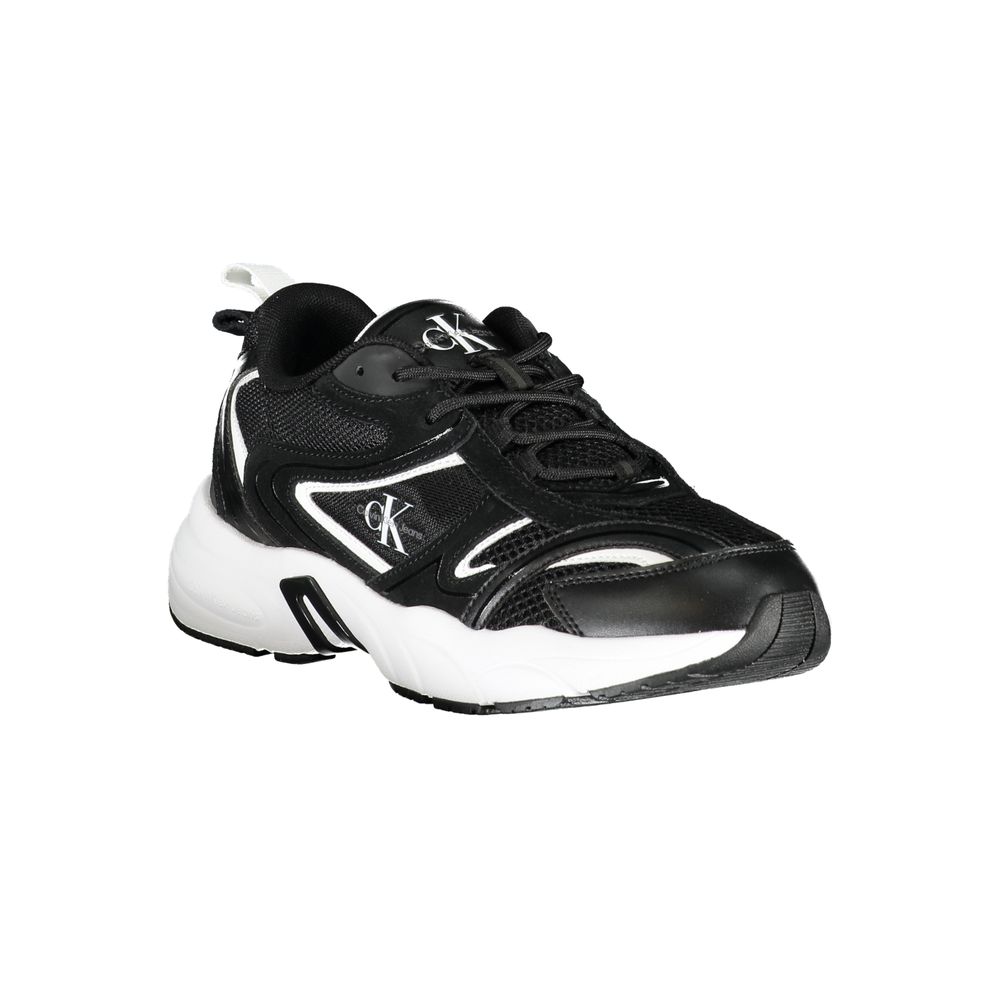 Baskets Calvin Klein noires en polyester