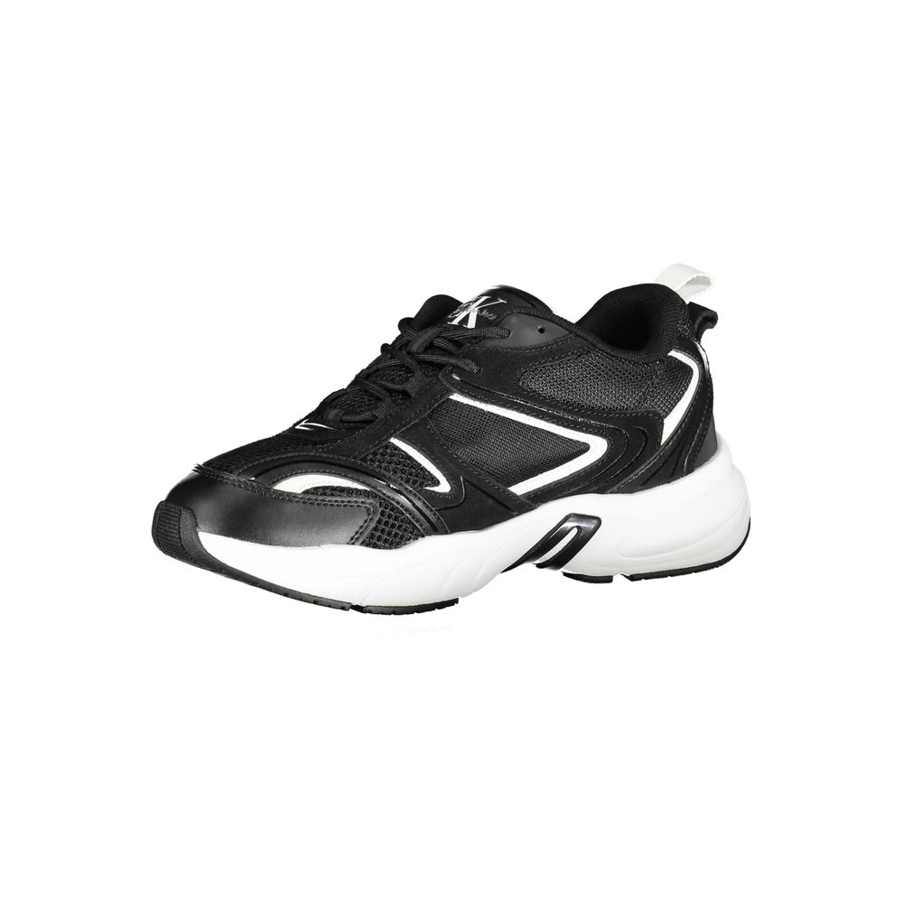 Baskets Calvin Klein noires en polyester