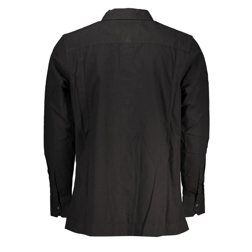 Chemise en coton noir Calvin Klein