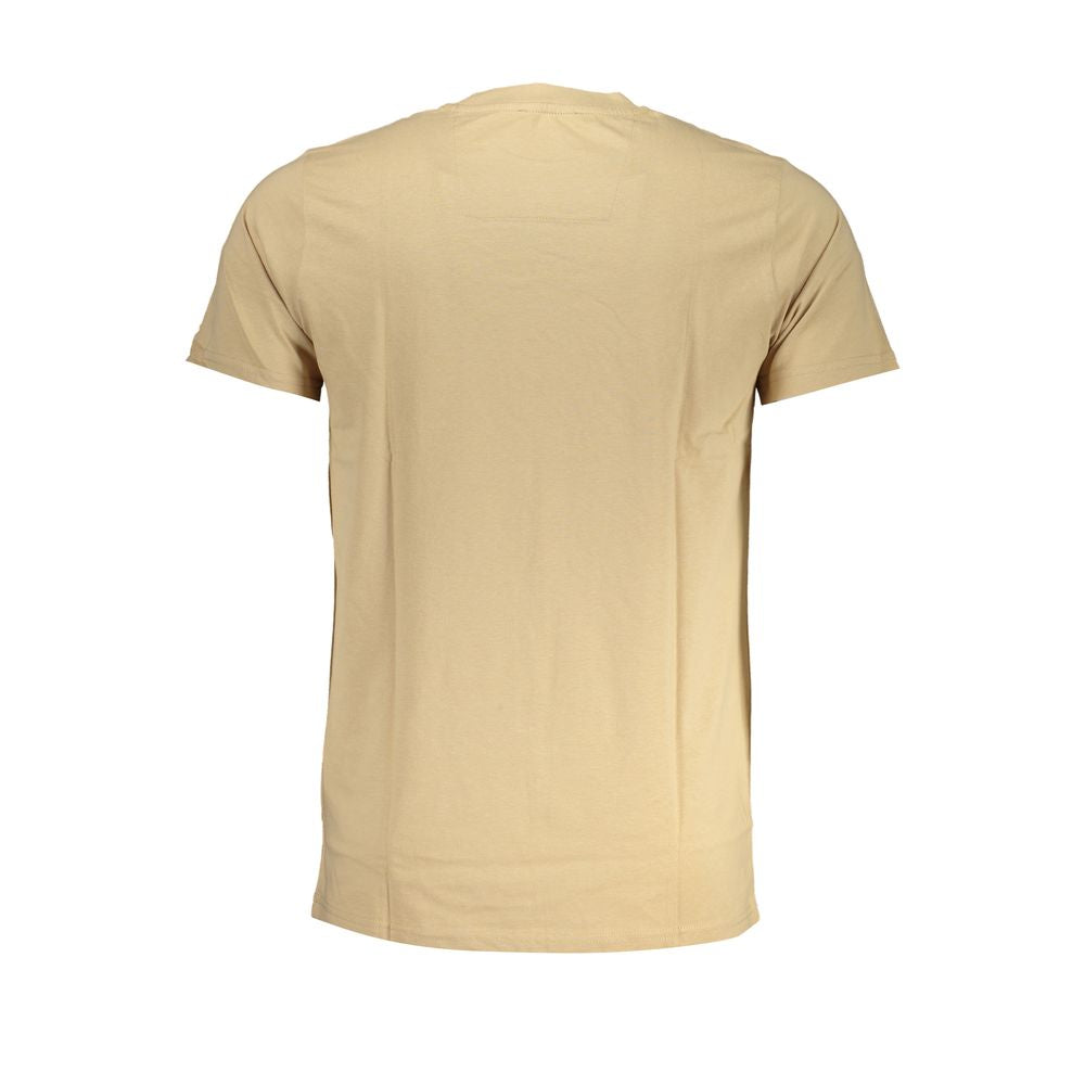T-shirt en coton beige Cavalli Class