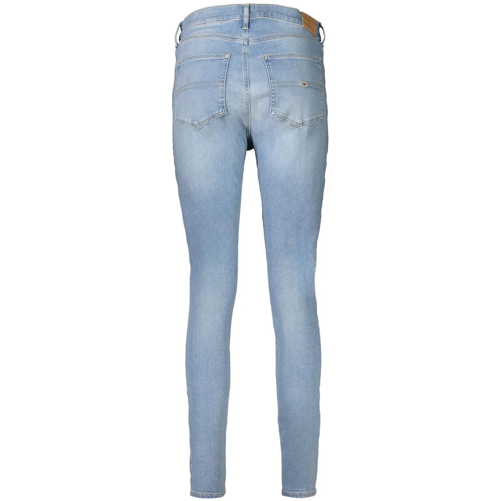 Jean et pantalon en coton bleu Tommy Hilfiger