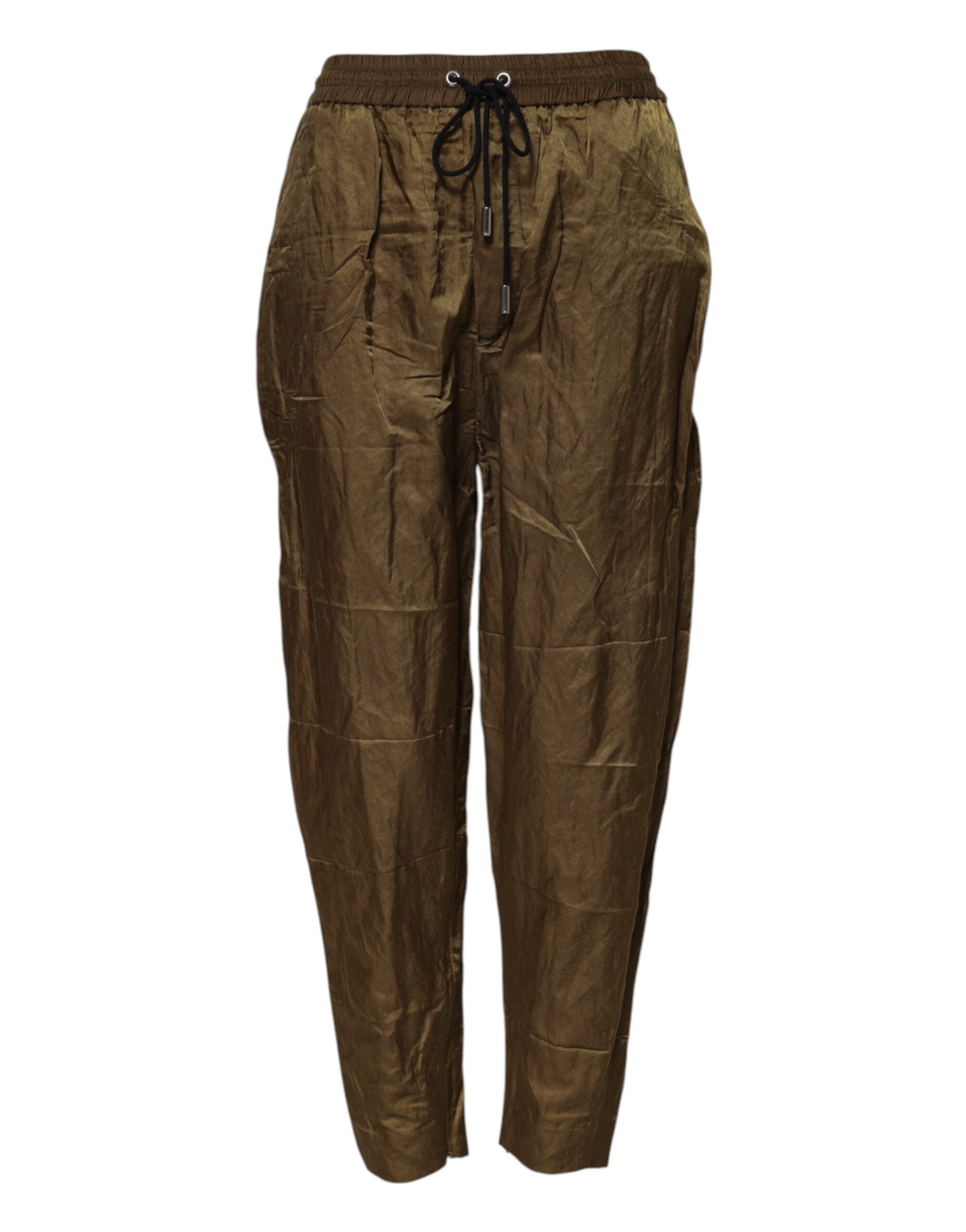 Pantalon de survêtement marron taille moyenne Dsquared² pour femme