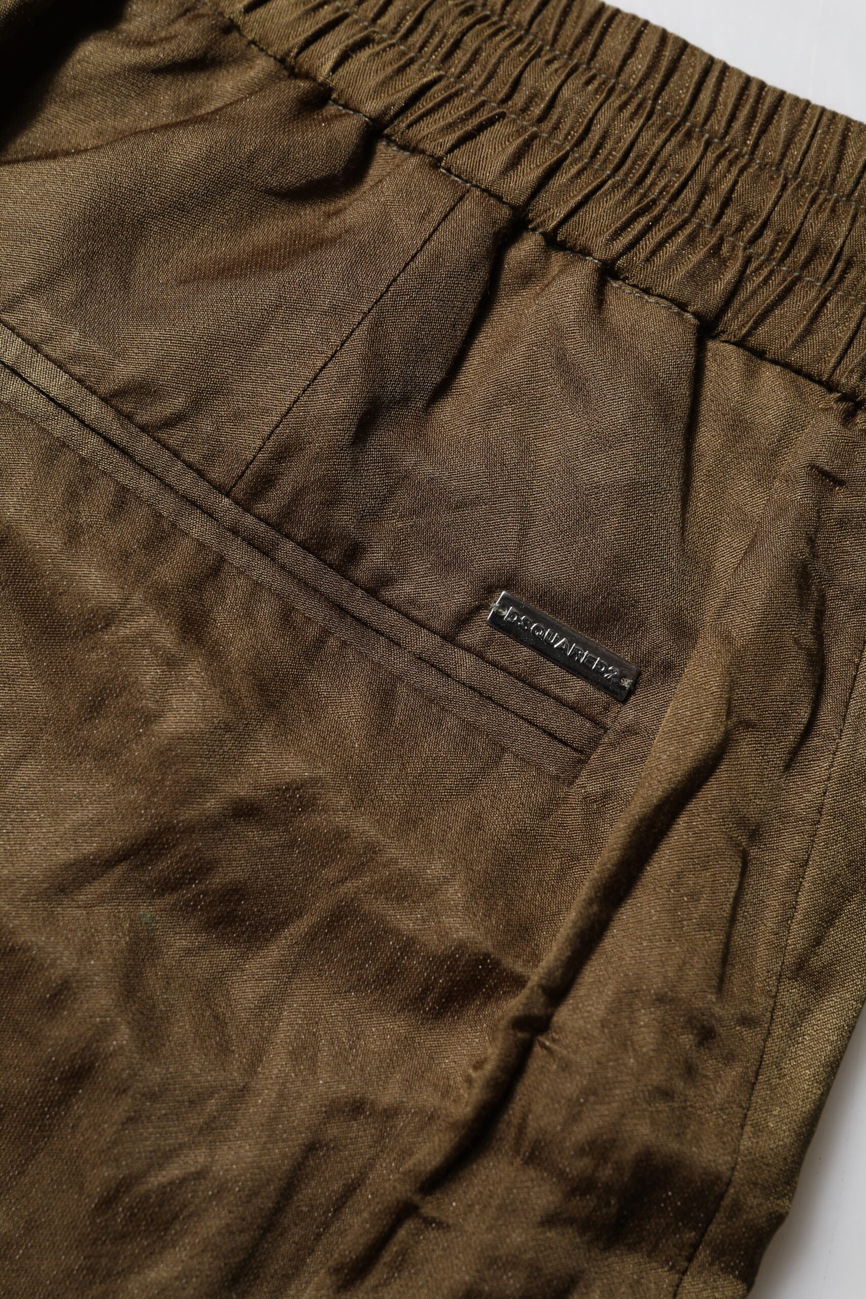 Pantalon de survêtement marron taille moyenne Dsquared² pour femme