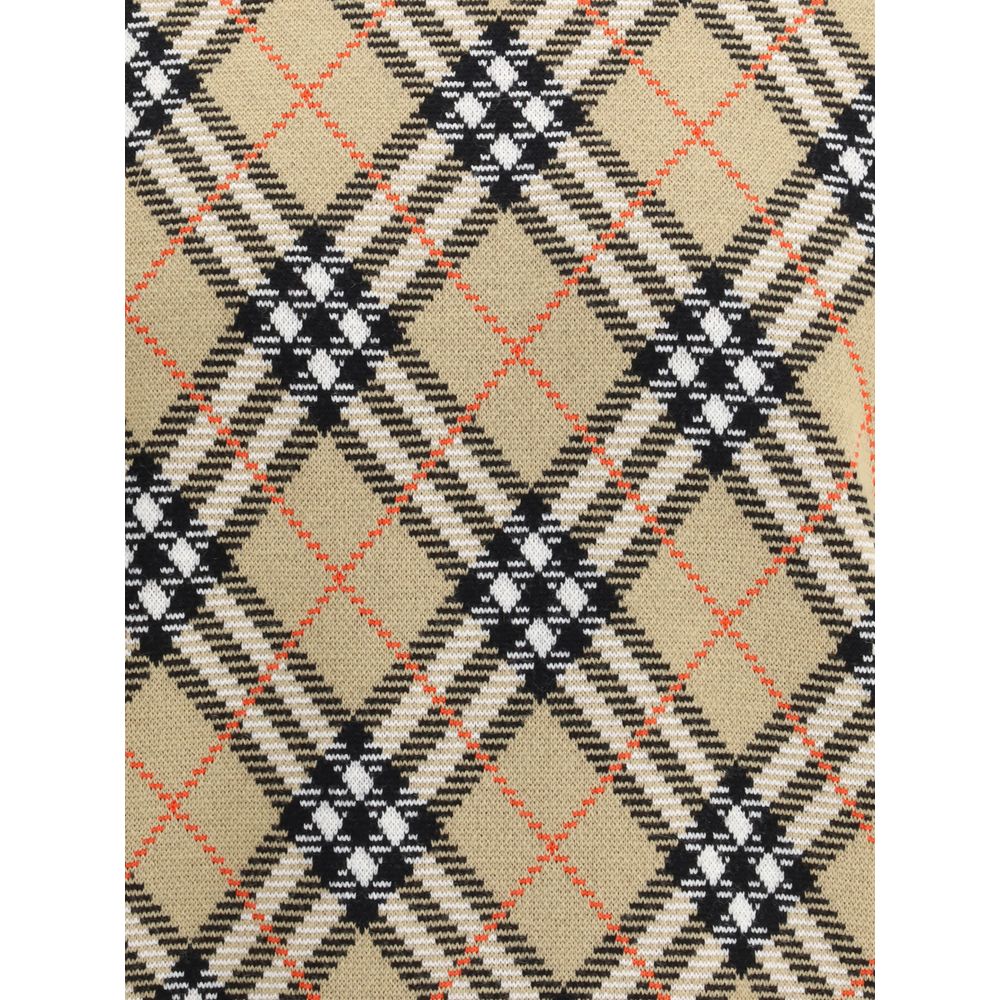 Sweat en laine Burberry Archive Check