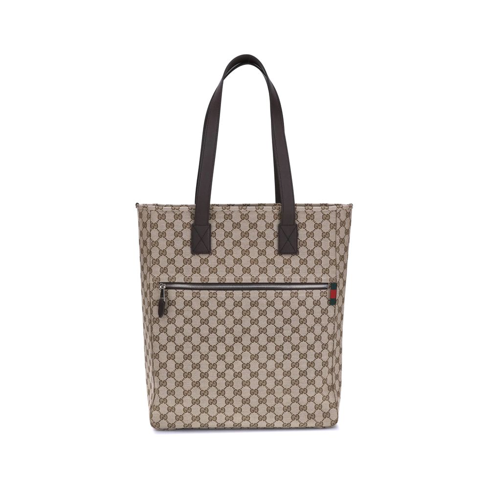 Sac fourre-tout en toile Gucci GG