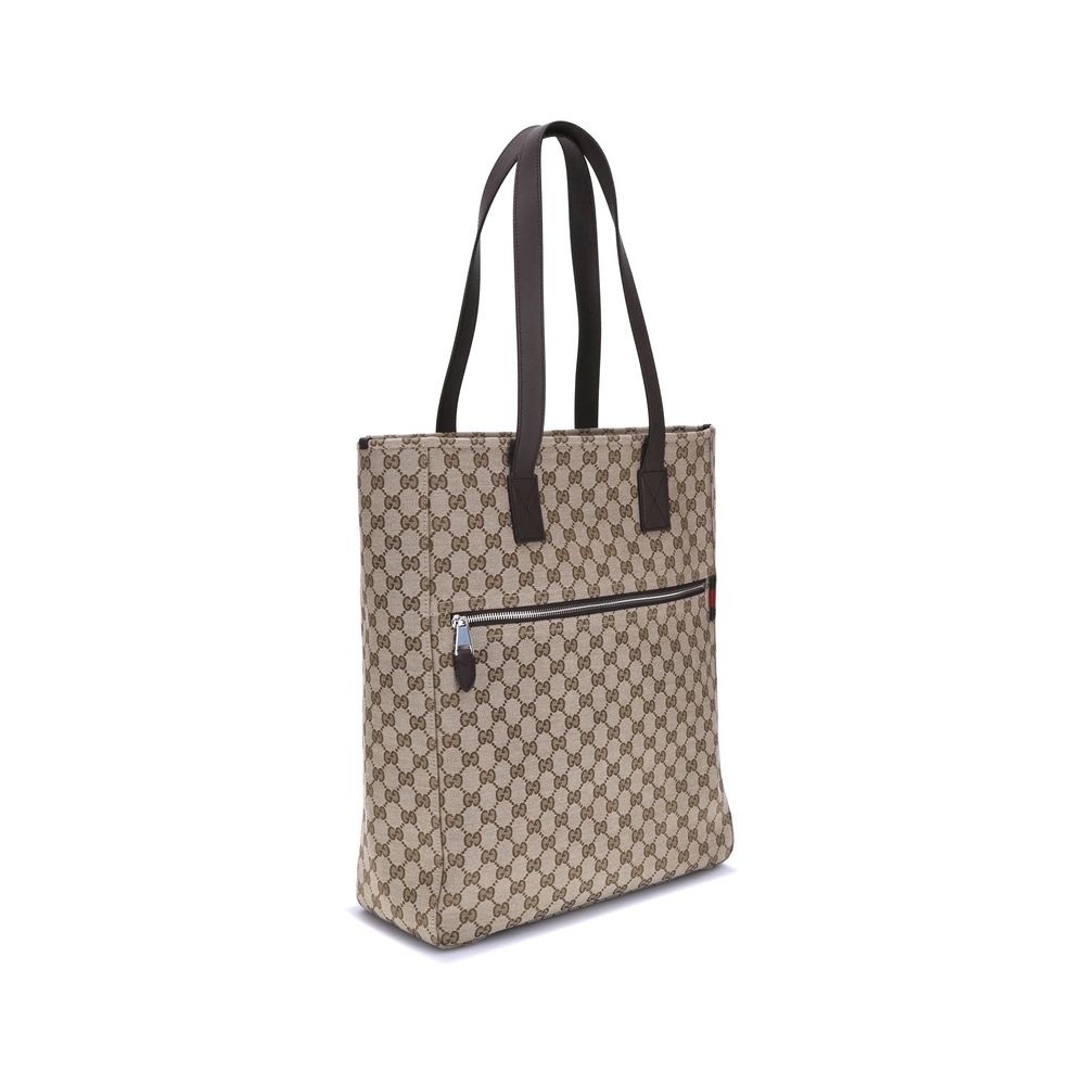 Sac fourre-tout en toile Gucci GG