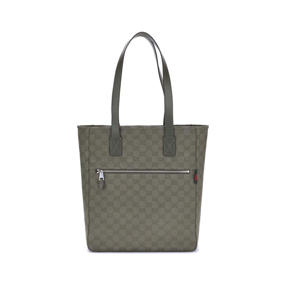 Sac fourre-tout moyen en toile GG de Gucci