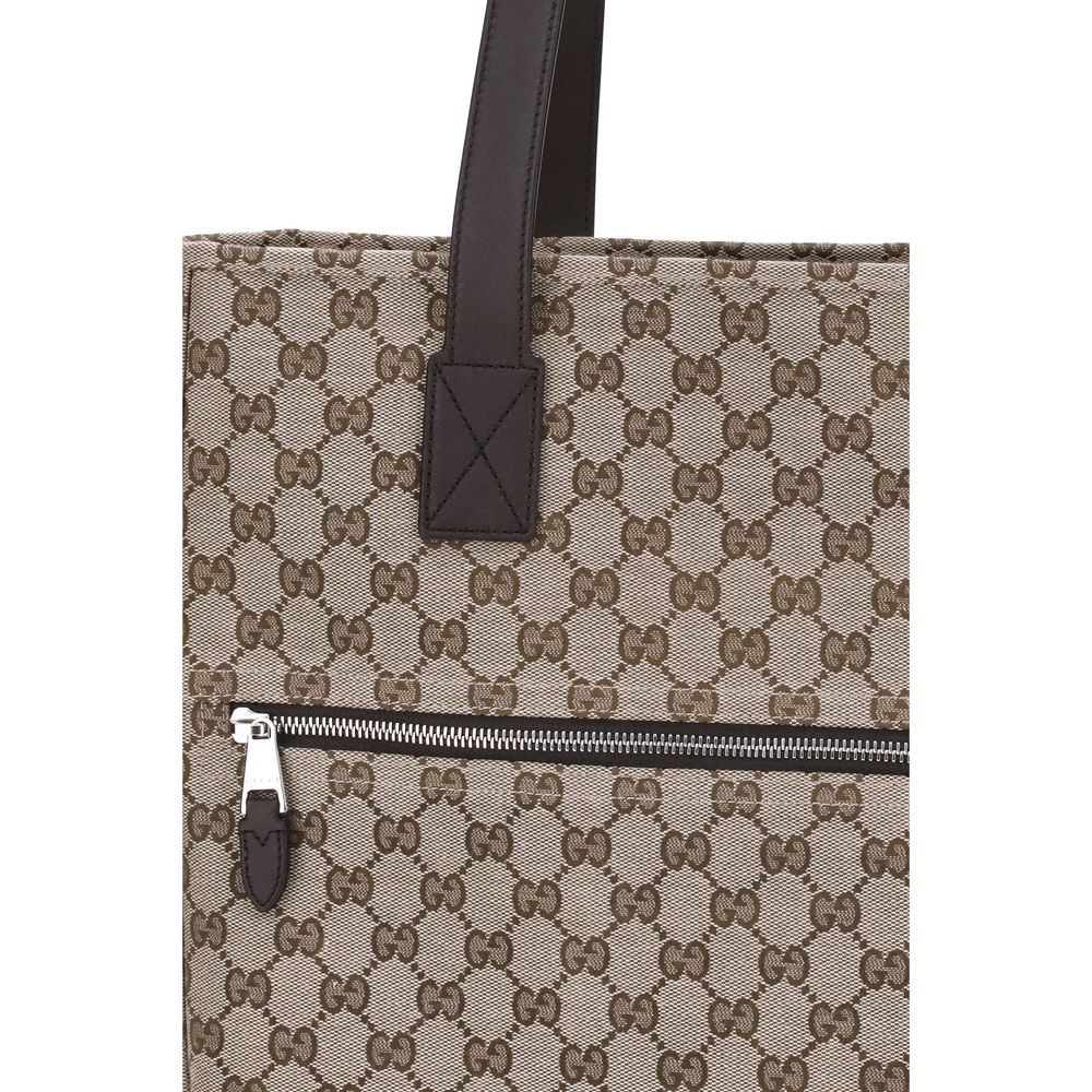 Sac fourre-tout en toile Gucci GG