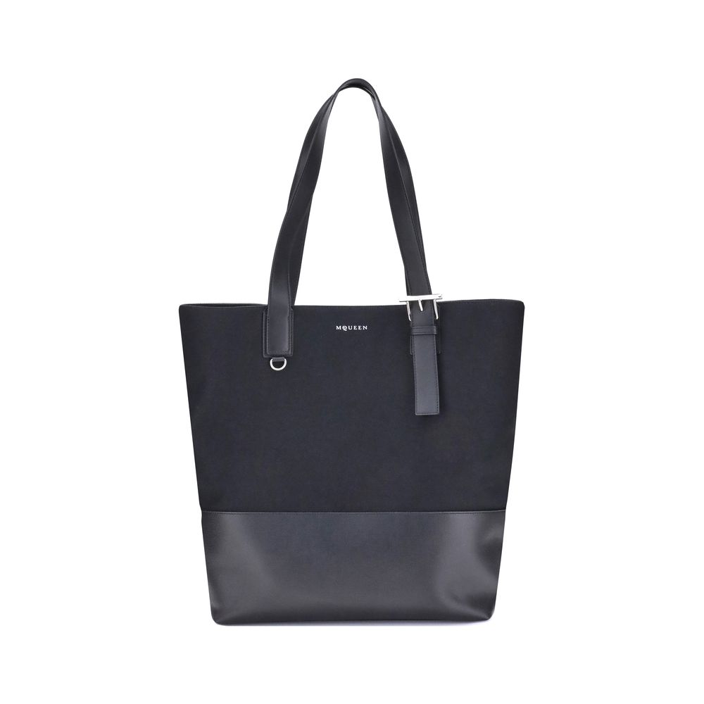 Sac fourre-tout en toile Alexander McQueen