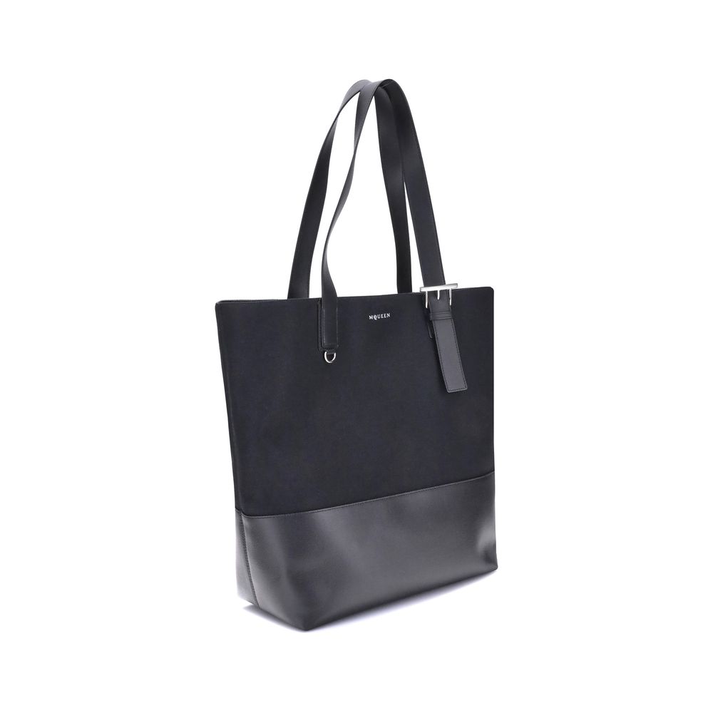 Sac fourre-tout en toile Alexander McQueen