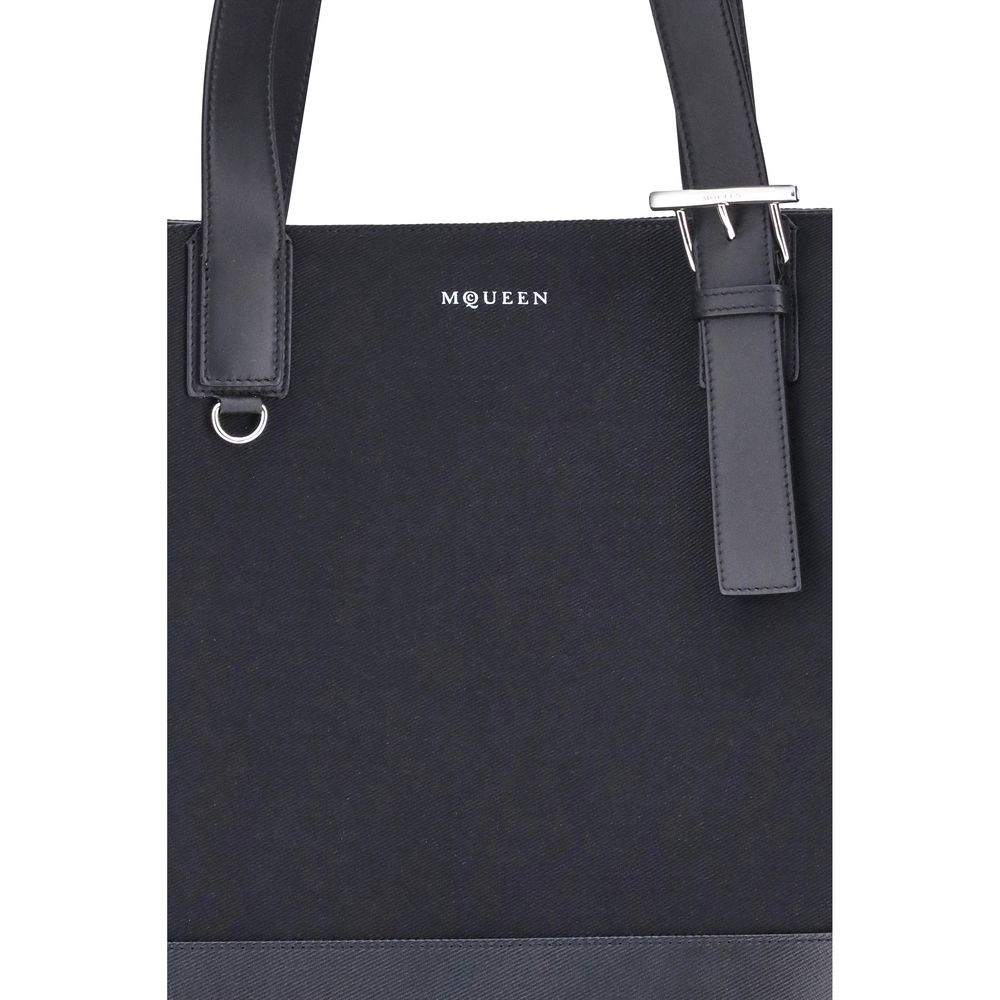 Sac fourre-tout en toile Alexander McQueen
