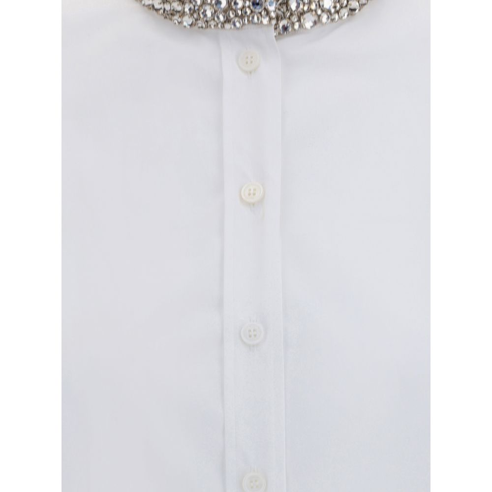 Chemise Alexander McQueen avec col orné