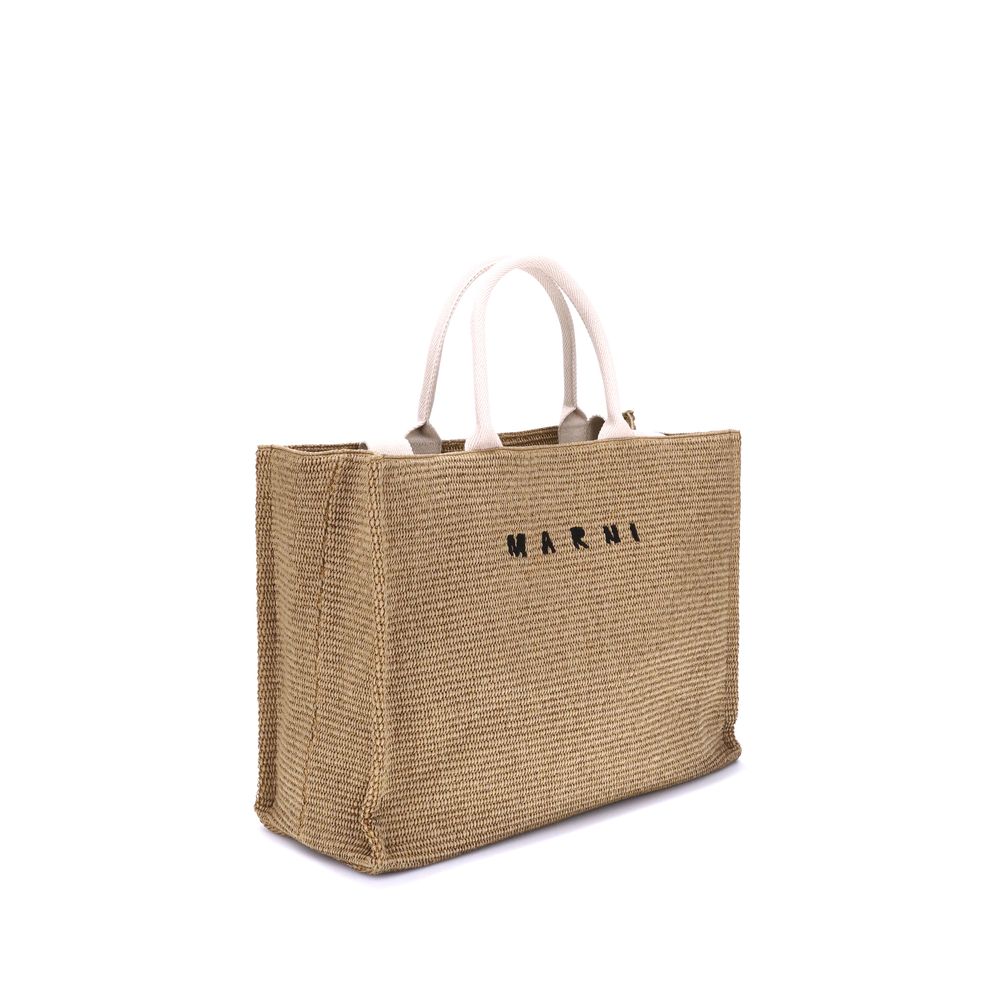 Sac cabas effet raphia Marni