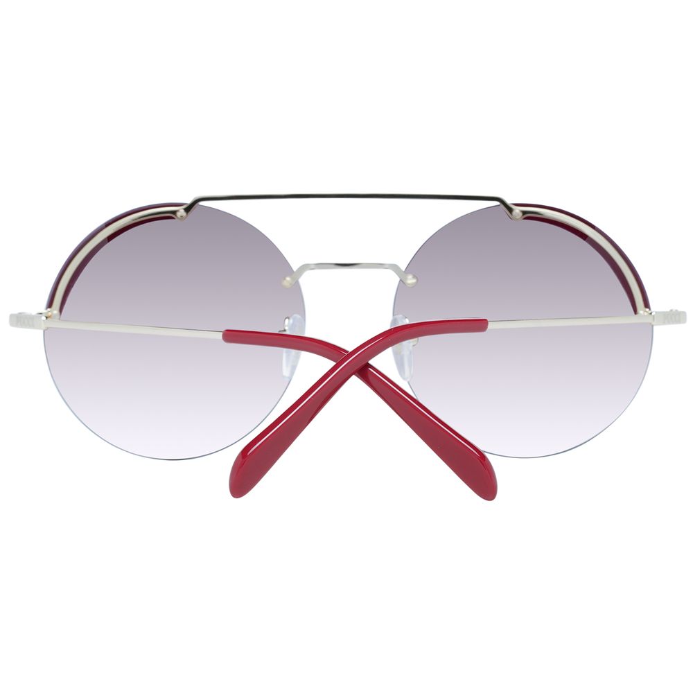 Lunettes de soleil dorées pour femme Emilio Pucci