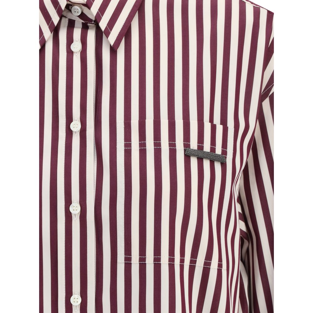 Chemise rayée Brunello Cucinelli