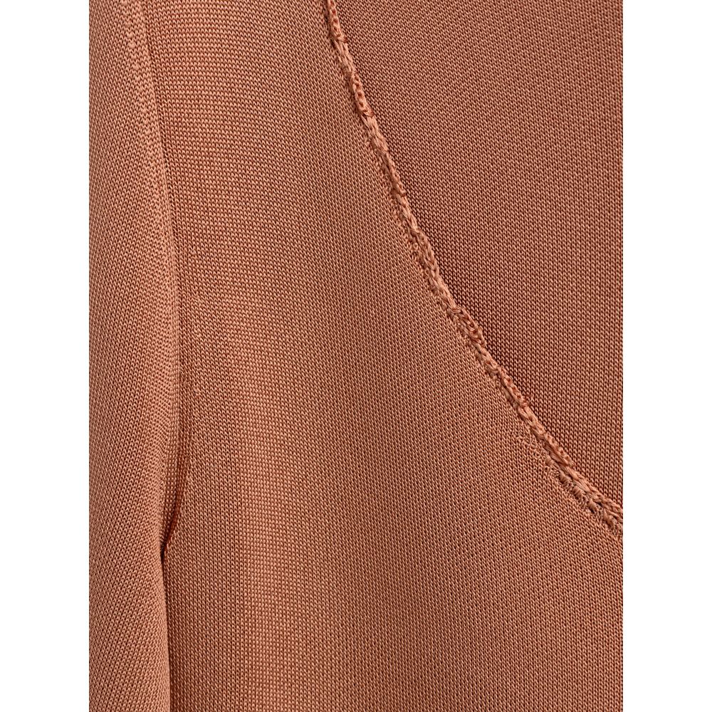 Chemise longue en viscose orange Tom Ford