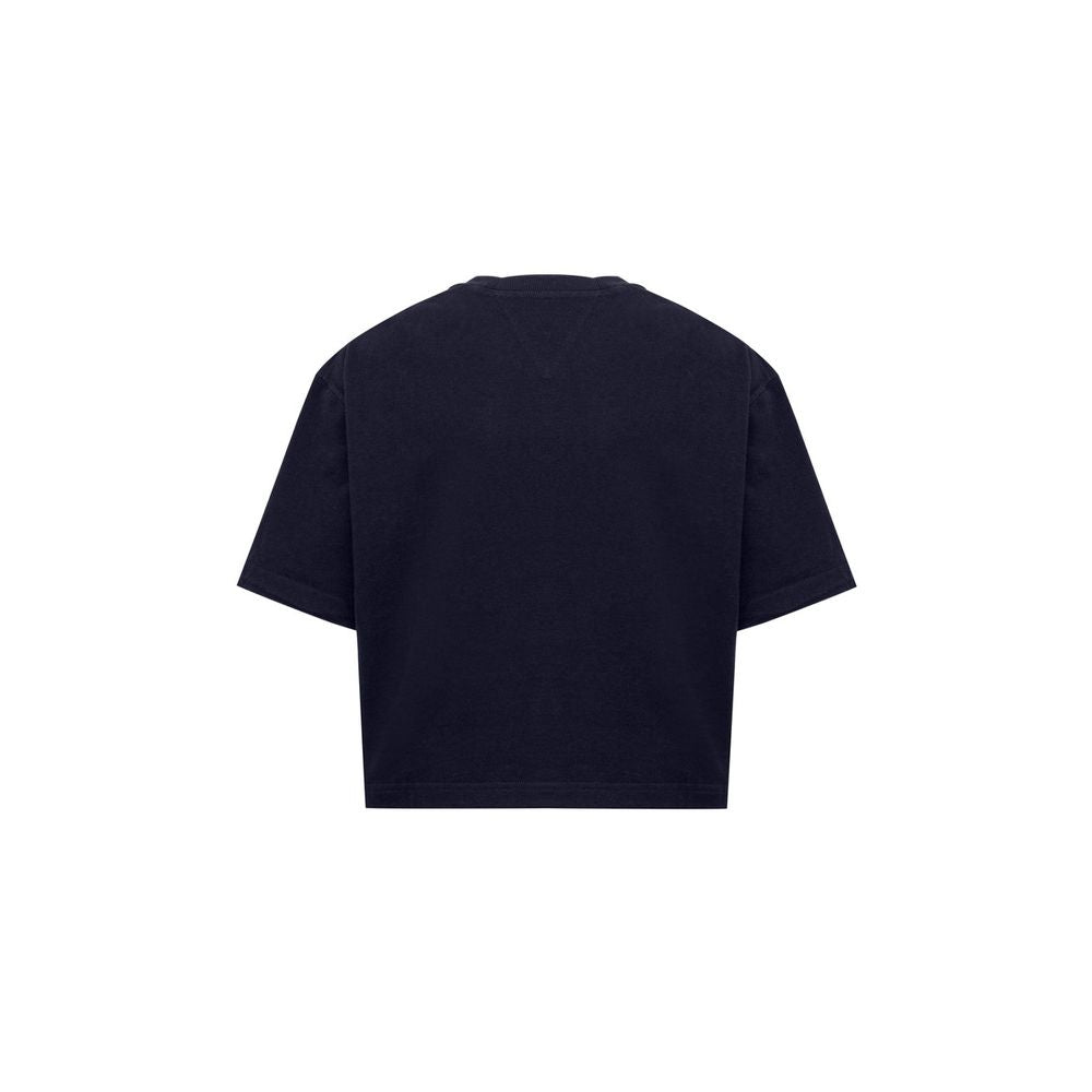 T-shirt en coton bleu Bottega Veneta