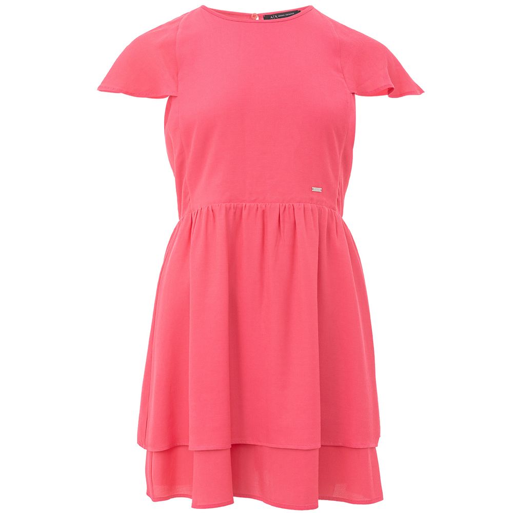 Short en viscose fuchsia Armani Exchange