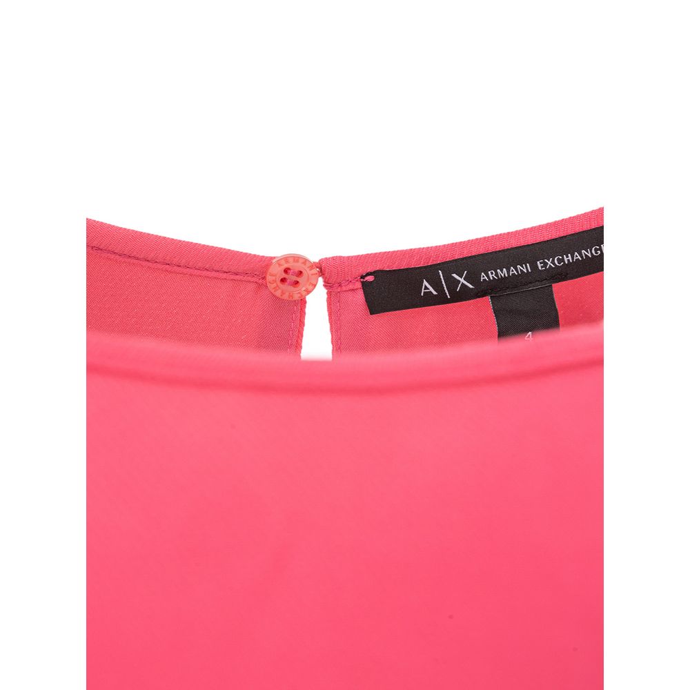 Short en viscose fuchsia Armani Exchange